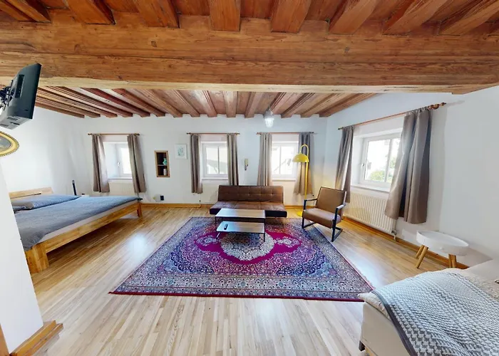 In Historic Town House Apartment *